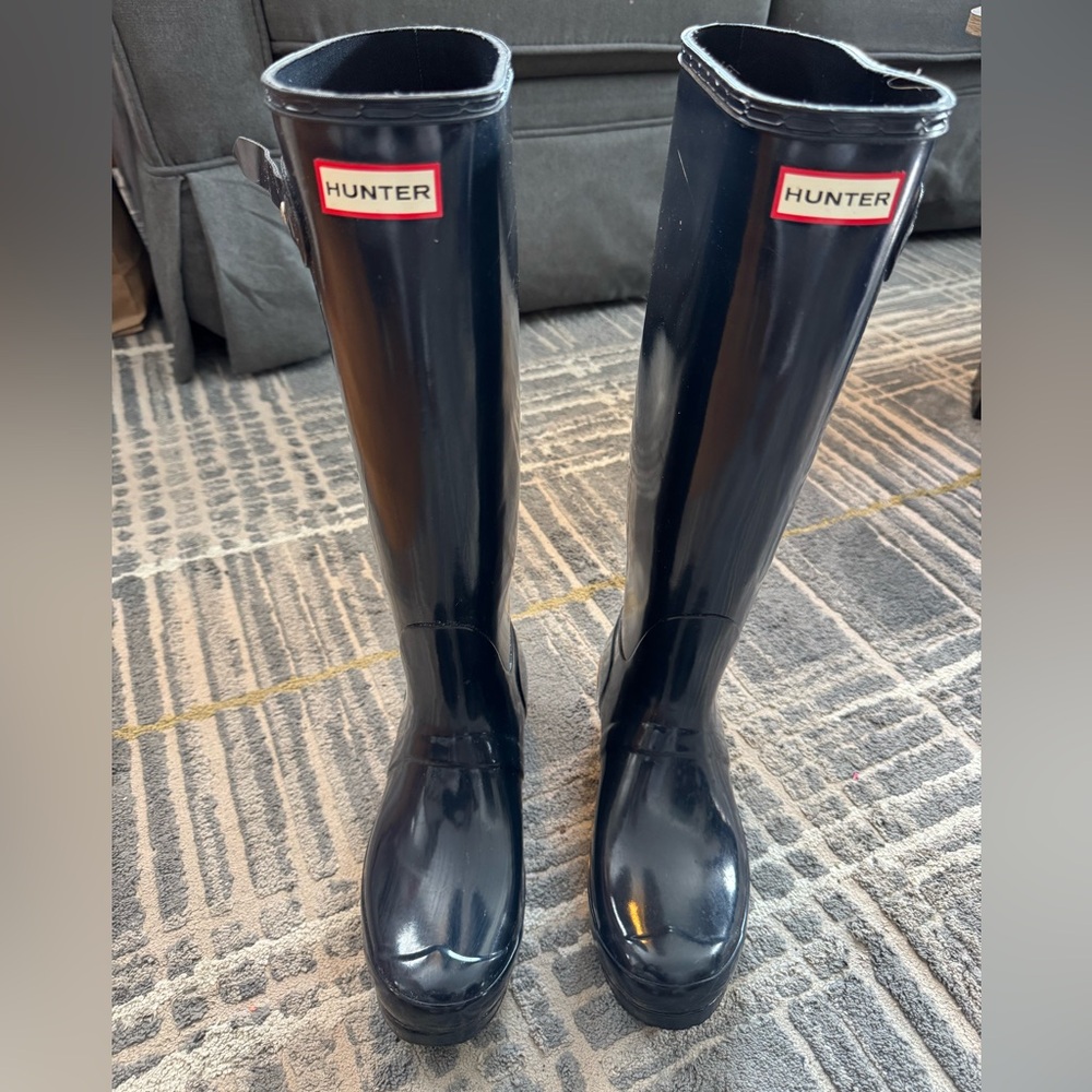 Hunter rain boots